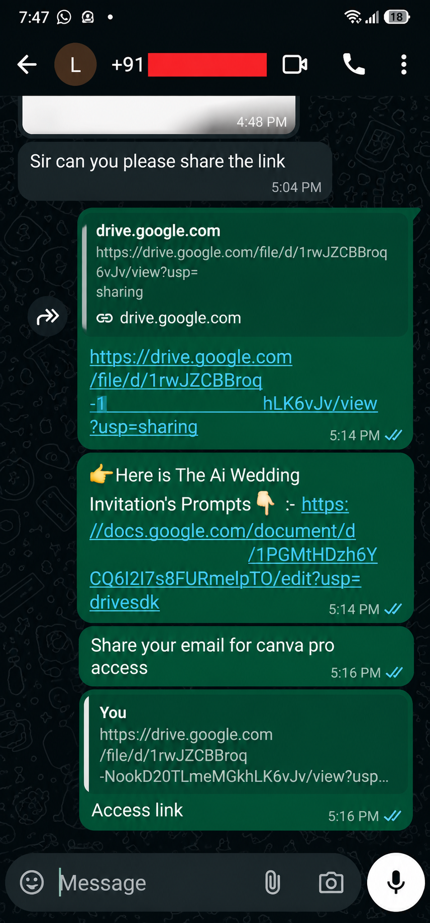 Customer testimonial